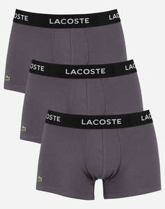 LACOSTE КОМПЛЕКТ БЕЛЬО ОТ 3 БРОЯ TRUNK PACK 3 TRUNKS