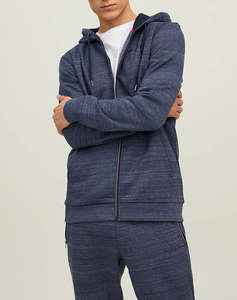 JACK&JONES JCOBERG SWEAT ZIP HOOD NOOS ЖИЛЕТКА СУИТШЪРТ