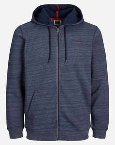 JACK&JONES JCOBERG SWEAT ZIP HOOD NOOS ЖИЛЕТКА СУИТШЪРТ