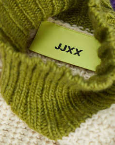 JJXX JXKELVY CHUNKY STRIPE HIGH NECK KNIT SN