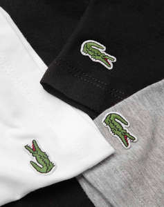 LACOSTE КОМПЛЕКТ БЕЛЬО ОТ 3 БРОЯ TRUNK PACK 3 TRUNKS