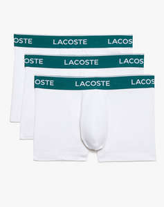 LACOSTE КОМПЛЕКТ БЕЛЬО ОТ 3 БРОЯ TRUNK PACK 3 TRUNKS