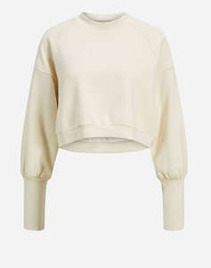 JJXX JXNANCE LS LOOSE CROP SWEAT