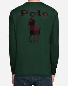 RALPH LAUREN LSCNCLSM12-LONG SLEEVE-T-SHIRT