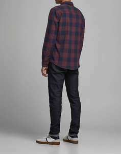 JACK&JONES JJEGINGHAM TWILL SHIRT L/S NOOS