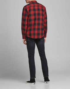 JACK&JONES JJEGINGHAM TWILL SHIRT L/S NOOS