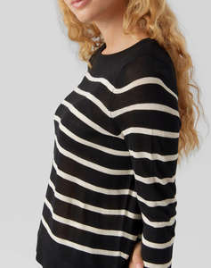 VERO MODA VMNOVA LS O-NECK PULLOVER GA NOOS