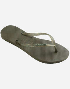 HAVAIANAS SLIM LOGO METALLIC ДЖАПАНКИ