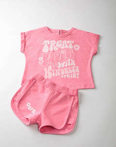 SPRINT SET BABY GIRL WITH SHORTS