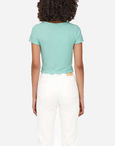 ONLY ONLKIKA S/S V-NECK TOP JRS