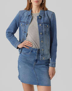 VERO MODA VMZORICA LS DENIM JACKET MIX NOOS