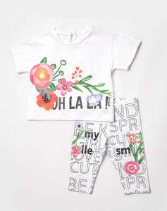 SPRINT SET BABY GIRL WITH LEGGINGS