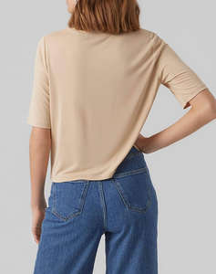 VERO MODA VMINKA BIA 2/4 LOOSE TOP JRS