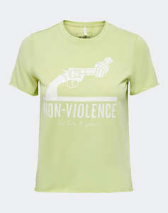 ONLY ONLNON VIOLENCE S/S TOP BOX JRS