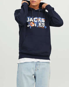 JACK&JONES JCODUST SWEAT HOOD SN