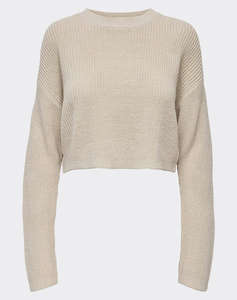 ONLY ONLMALAVI L/S CROPPED PULLOVER KNT NOOS