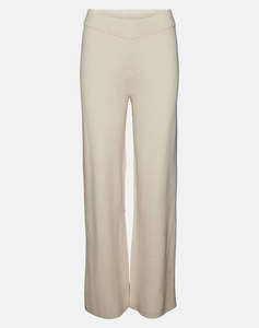 VERO MODA VMGOLDNEEDLE CHECK/SOLID NW TROUSERS