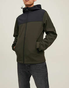 JACK&JONES JJEMARVIN HOOD SOFTSHELL NOOS