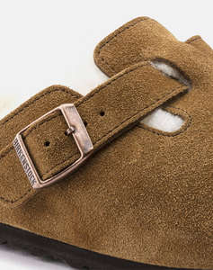 BIRKENSTOCJ BOSTON SHEARLING LEVE MINK LAF ОБУВКИ UNISEX