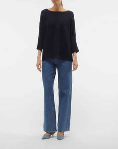 VERO MODA VMNORA BOATNECK BLOUSE NOOS