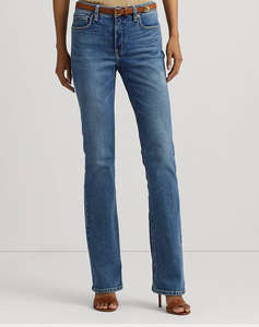 LAUREN RALPH LAUREN LOW STR DENIM-JEAN