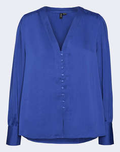 VERO MODA VMGISANA V-NECK SHIRT WVN BTQ