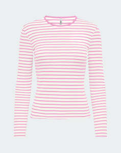 ONLY ONLBETTY L/S O-NECK TOP BOX CC JRS