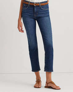 LAUREN RALPH LAUREN LOW STR DENIM-JEAN