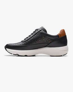 CLARKS Tivoli Grace Black Leather