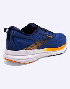 BROOKS TRACE 3 BLUE/PEACOAT/ORANGE MENS SHOE