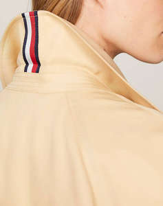 TOMMY HILFIGER TENCEL BLEND FLUID TRENCH