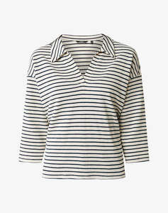 MEXX Oversized boxy sweat with polo collar