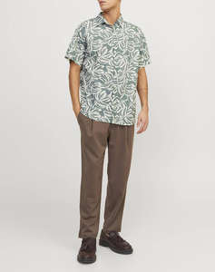 JACK&JONES JORLAFAYETTE AOP SHIRT SS LN