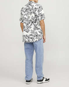 JACK&JONES JORLAFAYETTE AOP SHIRT SS LN