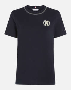 TOMMY HILFIGER REG IMD LAUREL C-NK SS