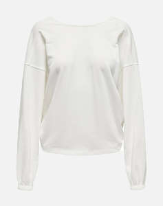 ONLY ONLSITTA L/S 2-WAY TWIST O-NECK UB SWT