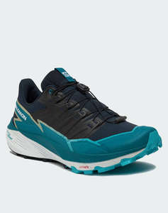 SALOMON TRAIL RUNNING - CROSS THUNDERCROSS CARBON / TAHITIAN TIDE / PEACOCK BLUE MENS SHOE