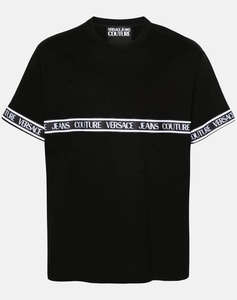 VERSACE JEANS 76GAHC06CJ01C 76UP601 R TAPE MENS T-SHIRT