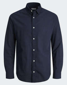 JACK&JONES JJELINEN BLEND SHIRT LS SN