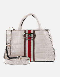 GUESS NELKA MINI SATCHEL WOMENS BAG (Размери: 16 x 14 x 6 см)