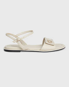 CALVIN KLEIN FLAT SANDAL RELOCK LTH