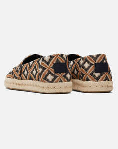 TOMS BLK GEO WVN WM ALROPE ESP