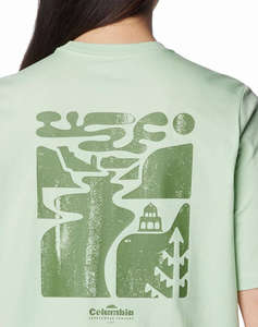 COLUMBIA Womens Blouse North Cascades™ Graphic SS Tee