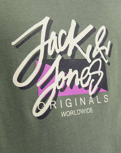 JACK&JONES JORTAMPA FASTRUNNER1 TEE SS CREWNECK JNR