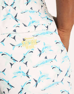 NAUTICA SWIMSUIT 6 FULL ELASTIC SHARK WEEK CAMO PRINT