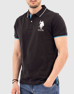 US POLO ASSN LONN 43472 CBHD POLO МЪЖКА ТЕНИСКА