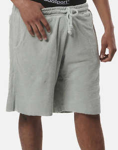 BODY ACTION MENS NATURAL DYE TERRY BERMUDA