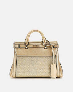 GUESS SESTRI MINI SATCHEL ДАМСКА ЧАНТА(Размери: 24 x 16 x 7 см)