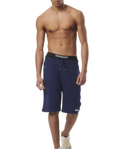 BODY ACTION MENS ESENTIAL SPORT SHORTS W/ZIPPERS