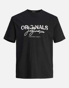 JACK&JONES JORARUBA AOPBRANDING TEE SS CREW NECK LN